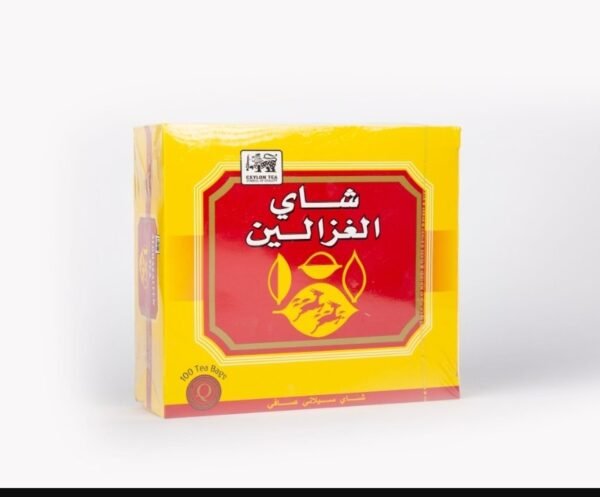 AL GHAZALEEN TEA BAGS (100 TEA BAGS) 
شاي الغزالين ( اكياس)
