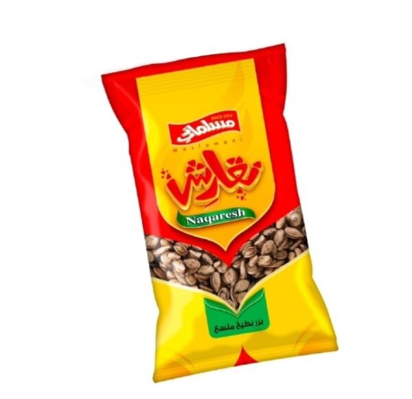 ROASTED WATERMELON SEEDS ● 400 grams 
بزر بطيخ ملسع ( نقارش - مسلماني)
