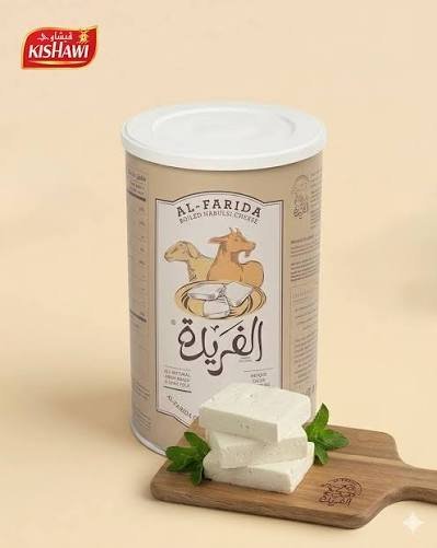 Al Farida Boiled Nabulsi Cheese جبنة نابلسية مغلية الفريدة - Image 5