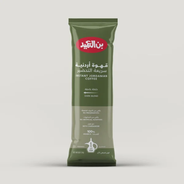 AL AMEED INSTANT JORDANIAN COFFEE (6 Sticks x 144 g)

 قهوة أردنية سريعة التحضير - Image 2
