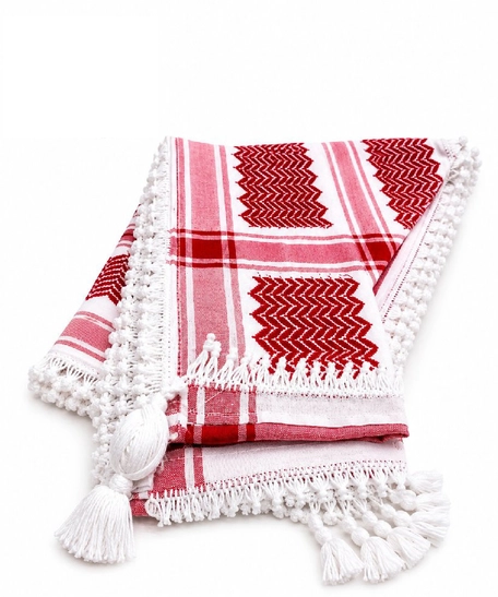 Jordanian Clasic Shmaghe شماغ أردني - Image 5