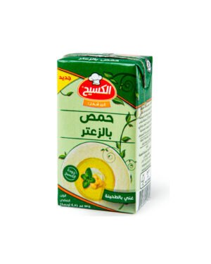 KASIH Hummus Za'atar 135 grams   حمص الكسيح بالزعتر