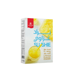 SLUSHIE ( LEMON FLAVOUR POWDER )● 500 Gبراد غزاوي -مسحوق بنكهة الليمون