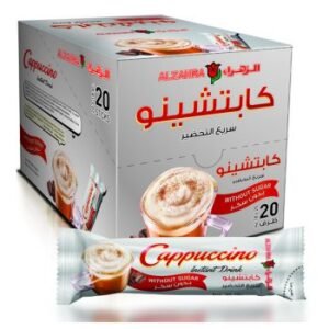AL ZAHRA CAPPUCCINO ( Instant Drink Without SUGAR) ● 18 grams

 كبتشينو بدون سكر سريع التحضير اصابع