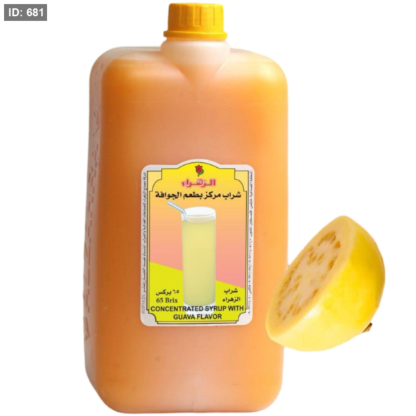 CONCENTRATED SYRUP ● 4 Lit. (65 brix)  

  شراب مركز الزهراء - Image 10