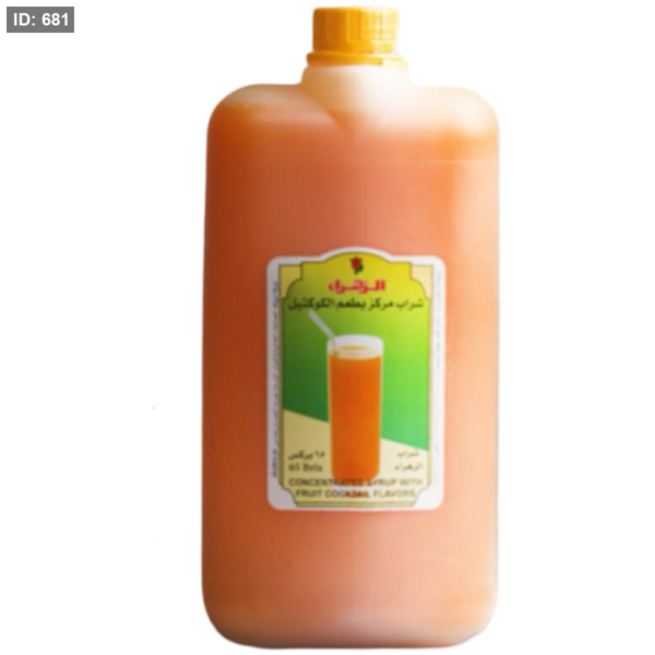 CONCENTRATED SYRUP ● 4 Lit. (65 brix)  

  شراب مركز الزهراء - Image 12