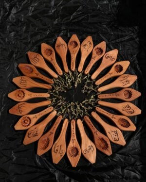 Palestinian Cookie Mould قالب معمول محفور خشبي أصلي