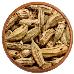 Dried Okras بامية مجففة عضوية (زهرة )