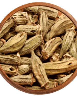 Dried Okras  بامية مجففة عضوية (زهرة )