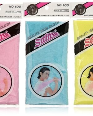 Salux Nylon Japanese Beauty Skin Bath Wash (28 cm × 90 cm)