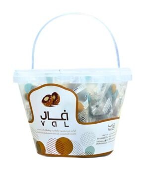 V A L: Date balls stuffed with tahini  فال: كرات تمر محشوة بالطحينة