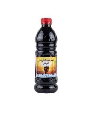 Concentrated Carob syrup (Extract Carob Juice) 1 Liter  مشروب الخروب المركز