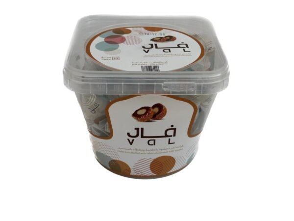 V A L: Date balls stuffed with tahini 
 فال: كرات تمر محشوة بالطحينة - Image 9