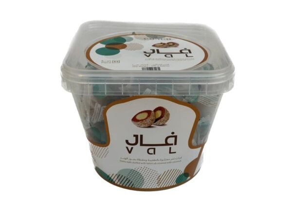 V A L: Date balls stuffed with tahini 
 فال: كرات تمر محشوة بالطحينة - Image 10