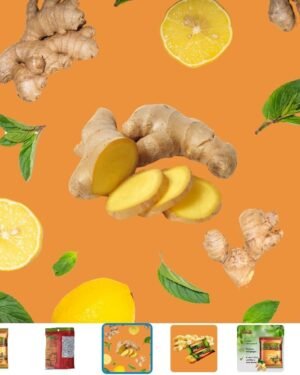 Gingerbon Ginger Sweets Chews Permen Jahe Original 125g