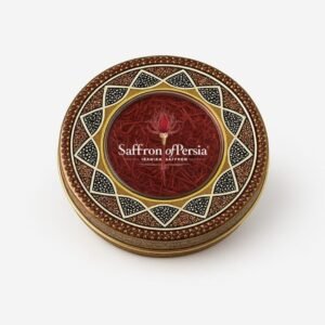 Super Negin Saffron “ Ruby” ●3 grams - Decorative Metal Tin
زعفران