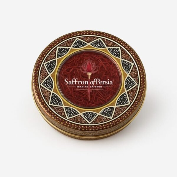 Super Negin Saffron “ Ruby” ●3 grams - Decorative Metal Tin
زعفران