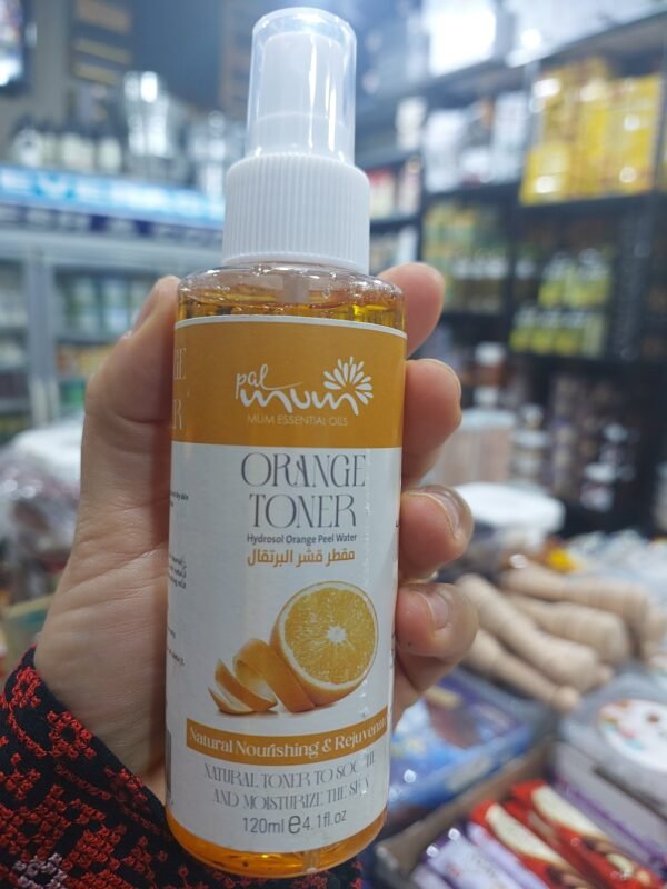 Orang Toner (Hydrosol Orange Peel Water) ● 120 mL. 
مقطر قشر البرتقال