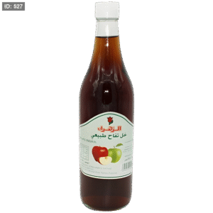Apple Cider Vinegar 650 mL. الزهراء خل تفاح طبيعي 650 مل