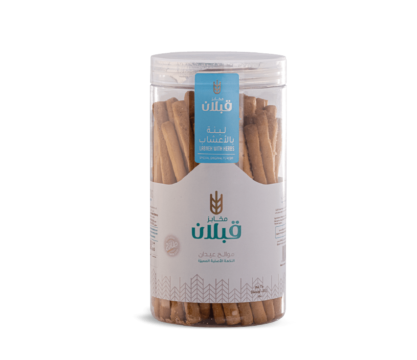موالح عيدان بنكهة اللبنة بالأعشاب مخابز قبلان 250 غرام
