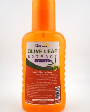 Olive Leaf Extract TONIC ● 200 mL.
مستخلص أوراق الزيتون (للبشرة و الشعر)