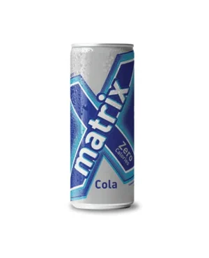 Matrix Cola Zero Calories  (Carbonated Soft Drink)●250ml