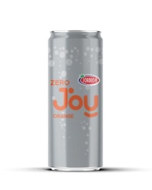 JOY CARBONATED DRINKS (JORDINA)●330 mL.  مشروبات غازية جوردينا - Free sugar (ZERO Calories), Orange