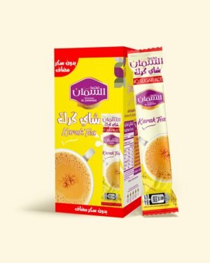 KARAK TEA MOHAMAD SAMMAN (NO SUGAR ADD) شاي كرك السمان بالهيل والزعفران  بدون سكر مضاف