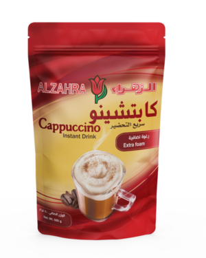 Cappuccino Instant Drink Al Zahra 500 grams  كابتشينو سريع التحضير الزهراء