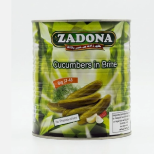 Zadona Cucumber Pickle 3 KG مخلل خيار زادنا