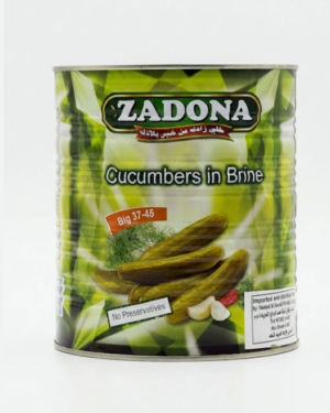 Zadona Cucumber Pickle 3 KG  مخلل خيار زادنا