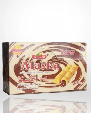 Alaska Puffy Corn Fingers ( Box 48 x 10g)  آلاسكا أصابع محشية بالشوكولاتة