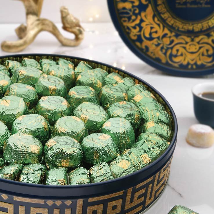 Zalatimo Maamoul Pistachios Mini Size ● 1 kg معمول فستق حلبي حبة صغيرة - Image 2