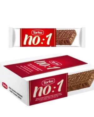 (Torky no:1) Milk Chocolate Coated Wafer with Hazelnut Cream Box 
ويفر بكريما البندق مغطى شوكولاته بالحليب