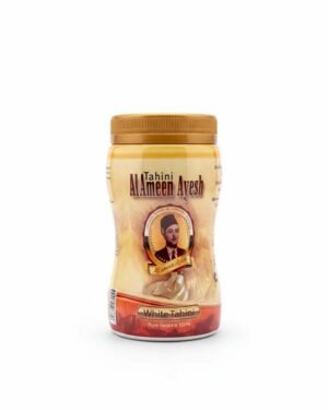 Tahini Al Ameen Ayesh (White Tahini) ●460 grams
طحينة الأمين عايش (طحينة بيضاء)