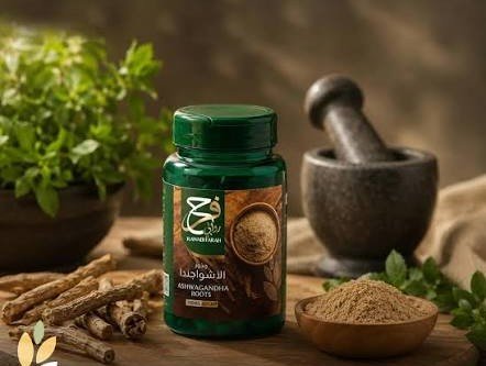 Ashwagandha Roots ● 300 mlgrams/60 capجذور الاشواجندا