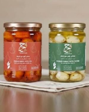 Pickled Garlic ● 580 grams  مخلل ثوم